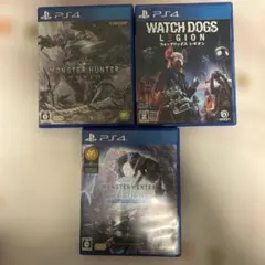 モンハン　ワールド・アイスボーン・Watch Dogs: Legion セット