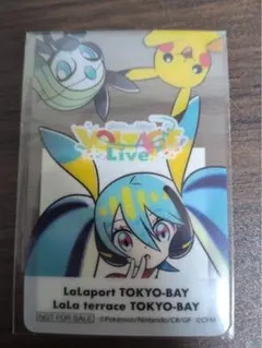 ポケミクららぽーとTOKYOBAY 特典クリアカード
