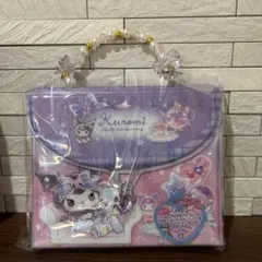 サンリオ　バッグ　クロミ　シール帳　鍵付き