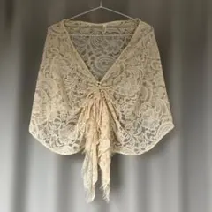ROYAL PARTY レースボレロ ベージュ
