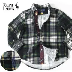 【超美品 子供用】ラルフローレン コーデュロイ ボタンダウンシャツ