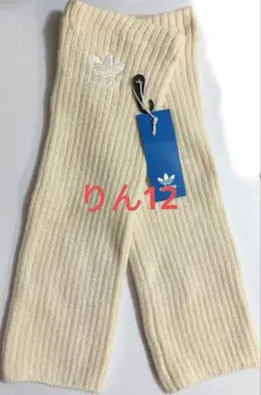 adidas　アディダス　レッグウォーマー　白　クリーム　ギャル　靴下のサムネイル