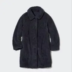 2/10まで値下げ ユニクロ　防風アウターフリースステンカラーコート XS