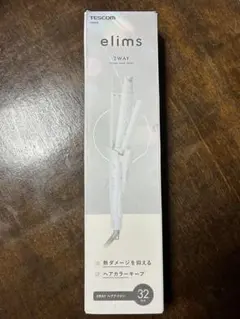 tescom elims 2WAY ヘアアイロン 32mm
