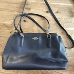 COACH レザー ショルダーバッグ