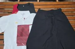 マクドナルド 制服 男性 GEL ユニフォーム McDonald's SS - メルカリ