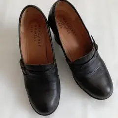 MARGARET HOWELL idea ブラック パンプス 22.5cmのサムネイル