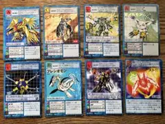 初期！旧裏　デジモンカード 8枚