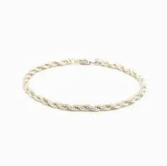 Vintage Tiffany ツイスト スクリュー ロープチェーンブレスレット