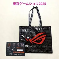 東京ゲームショウ2025 ASUS ROG ショッパーとステッカーセット