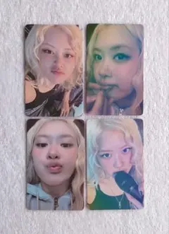 BLACKPINK　ロゼ　ROSE トレカ 韓国限定 4枚セット No.78