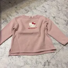 同梱200円　ベビー　キッズ　女の子　保育園　幼稚園　ハローキティ　ピンク　顔