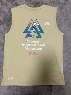 湘南国際マラソン20th 記念Tシャツ　スリーブレス　Men's Lサイズ
