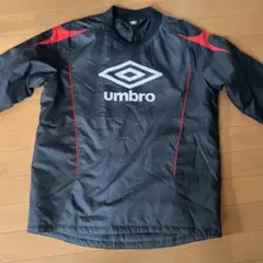 umbro ピステ・ウィンドブレーカー 黒/赤