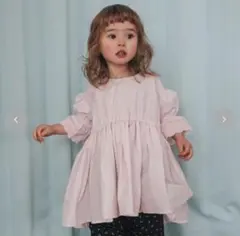 しまむら　ソフトチーズ　softcheese チュニックワンピース90