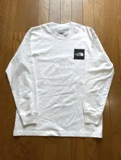 Mサイズ　THE NORTH FACE ホワイト ロングスリーブ Tシャツ