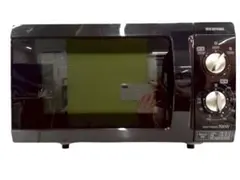 ★ 電子レンジ アイリスオーヤマ EMO-F518-5-B 50Hz専用 2021年製 動作OK ★  リサイクルショップ札幌　買取本舗　平岸店 ★ 電子レンジ EMO-F518-5 ブラック [18L /50Hz（東日本専用）] IRIS