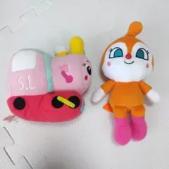 ぬいぐるみ ドキンちゃん　ポッポちゃん　2体セット　プリちぃビーンズ