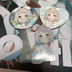 葛城リーリヤ 学マス Lady Rabbit ホログラム缶バッジ GIGO 特典