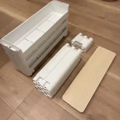 ニトリ　木天板スマートワゴン　隙間収納