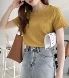 Java 半袖 Tシャツ イエローのサムネイル