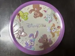 香港ディズニー　ダッフィーフレンズクッキー缶