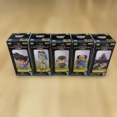 ドラゴンボール ワールドコレクタブルフィギュアー少年期編２ー5種コンプリート