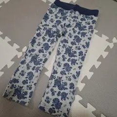花柄ボトムス グレー・ネイビー craf　バラ