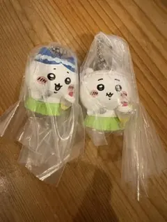 映画ちいかわ 人魚の島のひみつ たべものいっぱいマスコット　2個