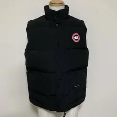 美品　カナダグース　フリースタイル　ダウンベスト　サイズM　ブラック　5C27のサムネイル