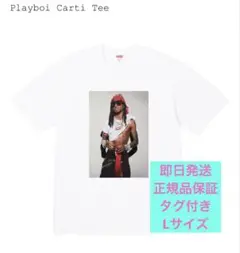 Supreme Playboi Carti Tee ホワイト　Lサイズ