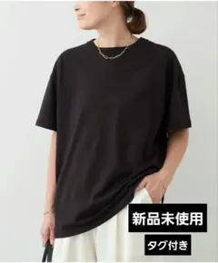 deuxieme classe neoクロッブドTシャツ　黒　人気完売品 Deuxieme Classe（ドゥーズィエムクラス）の「Neo Cropped Tシャツ（T