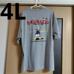 新品Disneyドナルドダック、チップとデール半袖Tシャツ4L