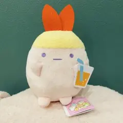 すみっコぐらし 天使なえびてんくつろぎみにっコぬいぐるみ タピオカピンク