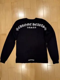 超希少 CHROME HEARTS クロムハーツ クロスプリント 長袖 ロンT - メルカリ