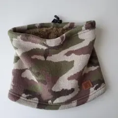 OPオーシャンパシフィック 迷彩ボアフリース ネックウォーマー