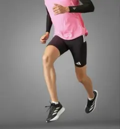 アディゼロ　ランニング　ハーフタイツ　サイズM