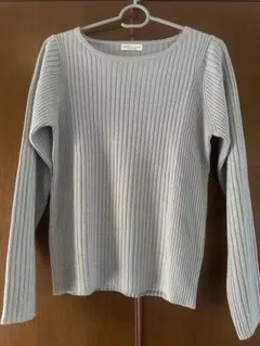 【earth music&ecology】ラメニット/グレー