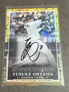 直筆サインカード 野球