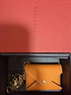 未使用品】LONGCHAMP キーリング ヴェジェタル - レザーチャーム