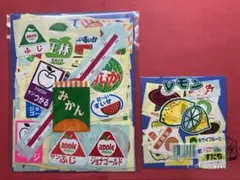 販促シール　フルーツいっぱい176枚+18枚