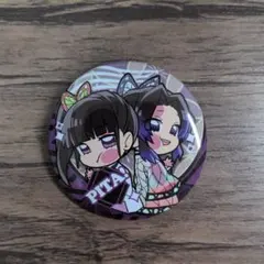 しのぶ＆カナヲ鬼滅の刃缶バッジ、コースターセット
