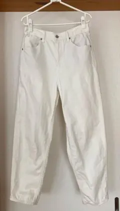 40%OFFセール‼︎ ＧＵ　ハイウエストマムジーンズ　Ｌサイズ