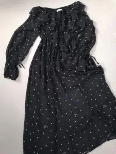 DOUBLE STANDARD CLOTHING スターロゴプリントワンピースのサムネイル