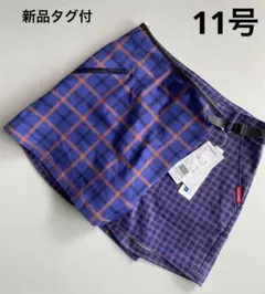 【新品　タグ付】ルコックゴルフ　2WAY巻きスカート風ショートパンツ　11号