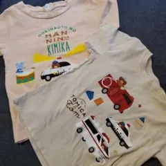 トミカTシャツ2枚セット　90サイズ