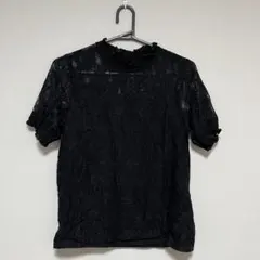 INGNIイング 黒レース　半袖Mサイズ