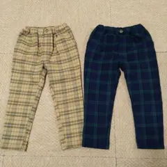 裏起毛 ズボン 110