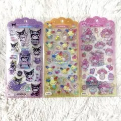 正規品 サンリオ ドロップジュエリーシール マイメロ クロミ ウサハナ