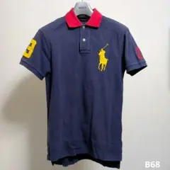 Polo Ralph Lauren ポロシャツ ビッグポニー swag ネイビー - メルカリ